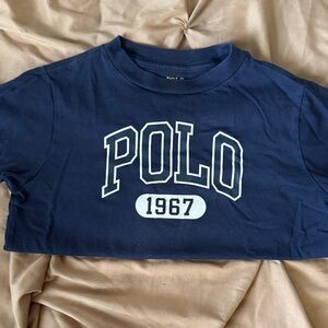 Polo by Ralph Lauren Kids Navy Graphic Tee